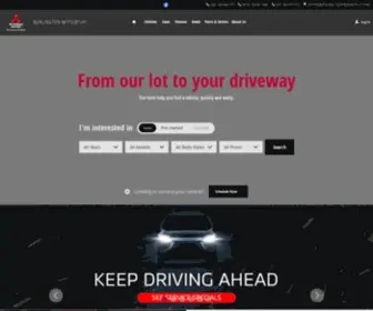Mitsubishivt.com(BURLINGTON MITSUBISHI) Screenshot