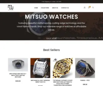 Mitsuowatches.com(Mitsuo Watches) Screenshot