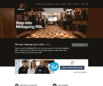 Mittagongrsl.com.au(Mittagong RSL Club) Screenshot