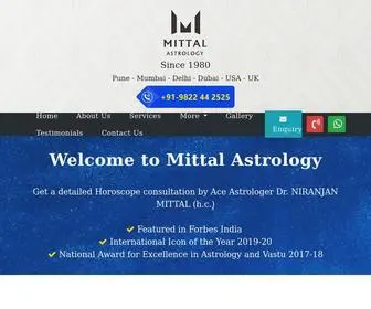 Mittalastrology.in(Mittal astrology) Screenshot