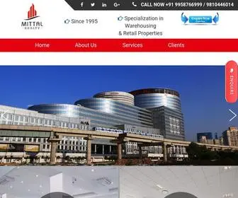 Mittalrealty.net(Office Space) Screenshot