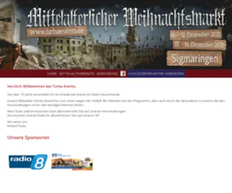 Mittelaltermarkt-Feuchtwangen.de(Turba Events) Screenshot