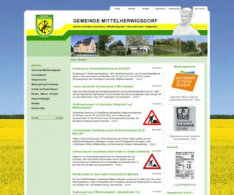 Mittelherwigsdorf.de(Gemeinde Mittelherwigsdorf) Screenshot