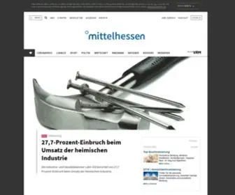 Mittelhessen.de(Aktuelle Nachrichten aus Mittelhessen) Screenshot