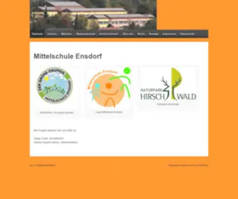 Mittelschule-Ensdorf.de(Bildung mit Herz) Screenshot