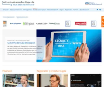 Mittelstand-Emscher-Lippe.de(Mittelstand Emscher Lippe) Screenshot