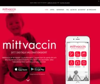 Mittvaccin.se(MittVaccin) Screenshot