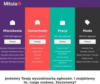 Mitula.com.pl(Samochodów i miejsc pracy) Screenshot