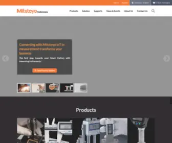 Mitutoyo.co.id(Mitutoyo Indonesia) Screenshot