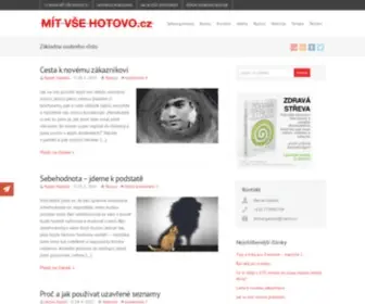 Mitvsehotovo.cz(Mít vše hotovo.cz) Screenshot