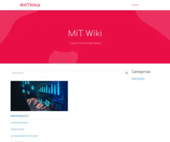 Mitwiki.com(Crypto Blockchain Wikipedia by) Screenshot