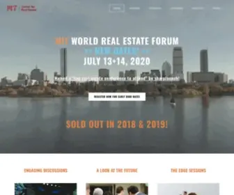 Mitworldreforum.com(MIT WORLD REAL ESTATE FORUM) Screenshot