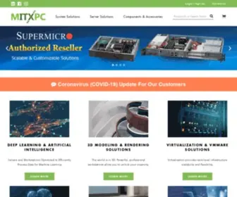 MitXpc.com(Embedded System Solutions and Industrial Computers) Screenshot