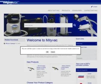 Mityvac.com(SKF) Screenshot