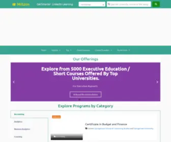 Mitzon.com(Mitzon Learning) Screenshot