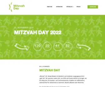 Mitzvah-Day.de(Mitzvah Day) Screenshot