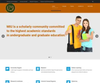 Miu-Edu.us(Miami International University) Screenshot