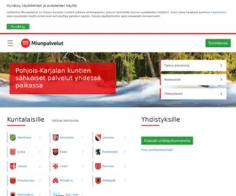 Miunpalvelut.fi(Etusivu) Screenshot