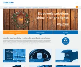 Miunske.com(Verdichtete Vielfalt) Screenshot