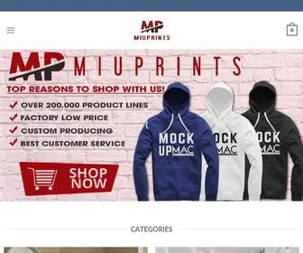 Miuprints.com(Fashion Online Shopping Store) Screenshot