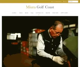 Miuragolfcoast.com(The Golf Coast) Screenshot