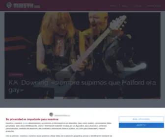 Miusyk.com(Noticias de música y grupos musicales) Screenshot