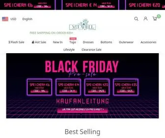 Miuwell.com(Trendy Women's Clothing) Screenshot