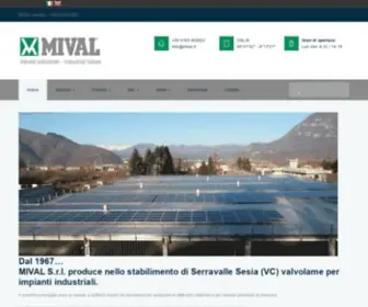 Mival.it(Valvole per impianti industriali) Screenshot