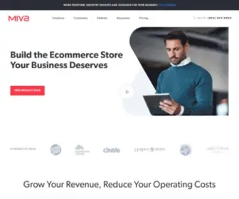 Mivamerchant.com(Miva, Inc) Screenshot