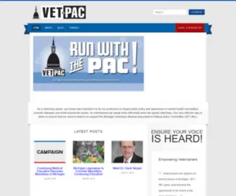 Mivetpac.org(Michigan VET) Screenshot