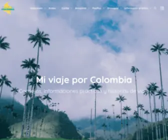 Miviajeporcolombia.com(El blog 100 % dedicado al viaje por Colombia) Screenshot