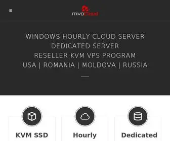 Mivocloud.com(Public Cloud Services) Screenshot