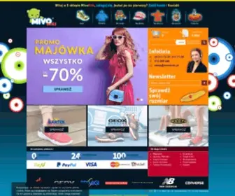 Mivokids.pl(Buty dla dzieci MIVO Kids) Screenshot