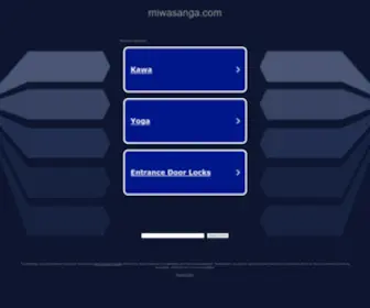 Miwasanga.com(miwasanga) Screenshot