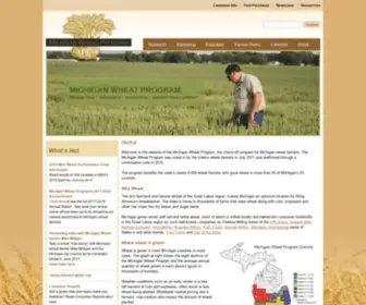 Miwheat.org(Michigan Wheat Program) Screenshot