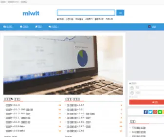 Miwit.kr(Subscribe to our Newsletters) Screenshot