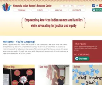 Miwrc.org(The Minnesota Indian Women's Resource Center (MIWRC)) Screenshot