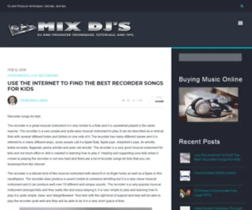 Mix-DJS.net(Bot Verification) Screenshot