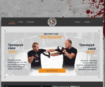 Mix-Fight.com.ua(Mixfight в Киеве) Screenshot