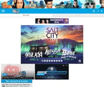 Mix1051Utah.com(Mix 105.1) Screenshot