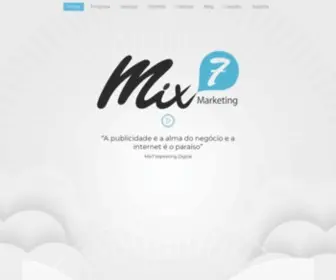 Mix7.com.br(Agência de Marketing Digital) Screenshot