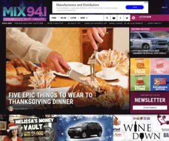 Mix941KMXJ.com(Amarillo's Best Variety Mix 94.1) Screenshot
