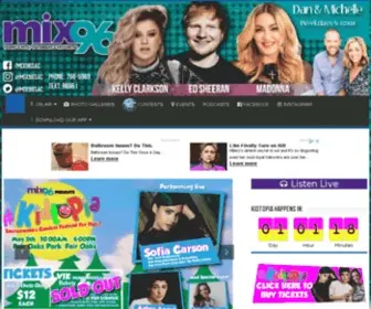 Mix96Sac.com(MIX 96 Sacramento) Screenshot