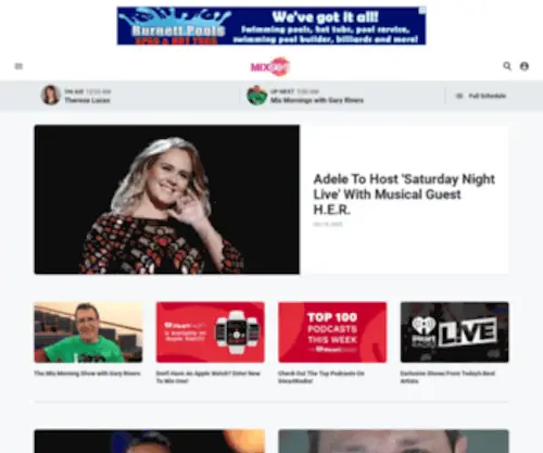 Mix989.com(Wmxy) Screenshot