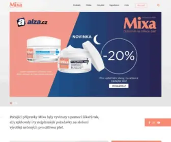 Mixafrancie.cz(Mixa) Screenshot