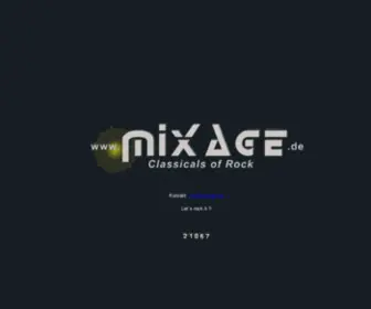 Mixage.de(Domain reserved) Screenshot