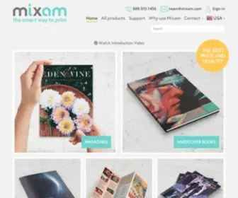 Mixam.com(Online Printing Services) Screenshot