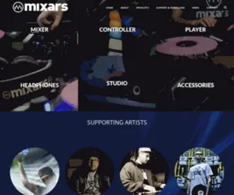 Mixars.com(HOMEPAGE) Screenshot