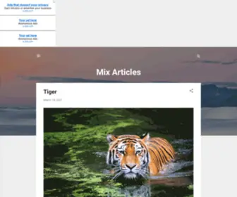 Mixartical.tk(Mix Articles) Screenshot