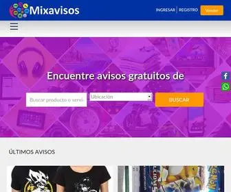 Mixavisos.com(Anuncios Clasificados Gratuitos) Screenshot